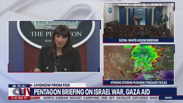 Pentagon responds to broken US Gaza aid pier