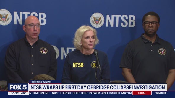 NTSB warns Baltimore Bridge collapse investigation may last 2 years