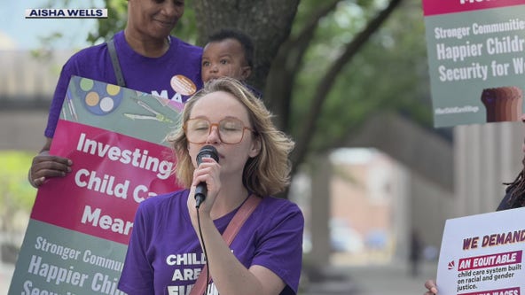 Parents rally in Detroit for affordable childcare