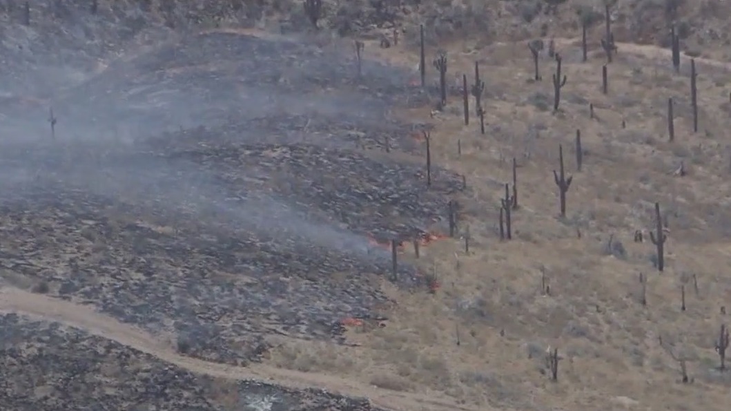Bullet Fire: Over 4,000 acres burned in Tonto National Forest