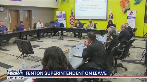Fenton High School superintendent placed on leave amid investigation; principal steps in