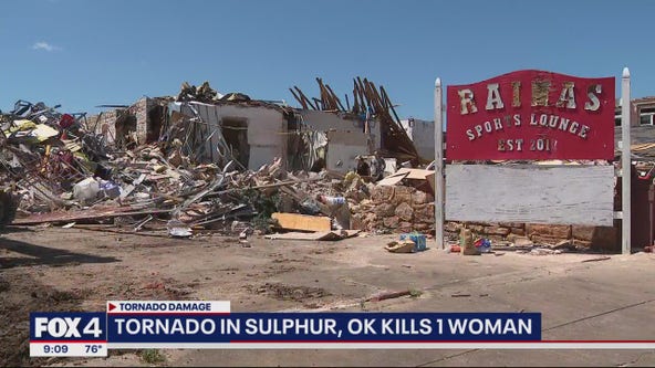 Woman killed in Sulphur, Oklahoma tornado