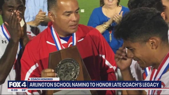 Arlington school to be named after beloved coach