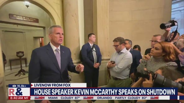 House Speaker McCarthy speaks on shutdown