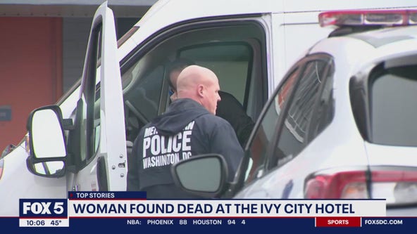 Woman found dead at Ivy City Hotel