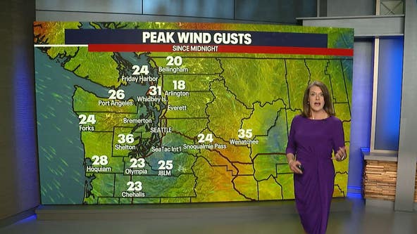 Seattle weather: Sunday morning showers in the forecast