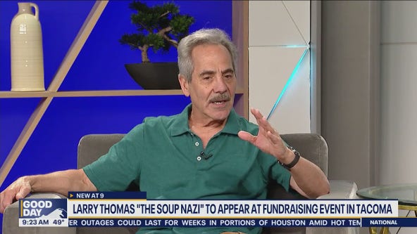 Larry Thomas "The Soup Nazi" joins FOX 13 Seattle