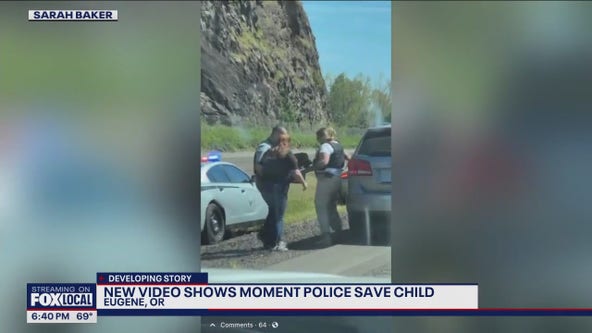 NEW VIDEO: Law enforcement rescues baby in WA, OR AMBER Alert