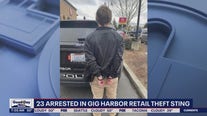 23 arrested in Gig Harbor retail theft sting