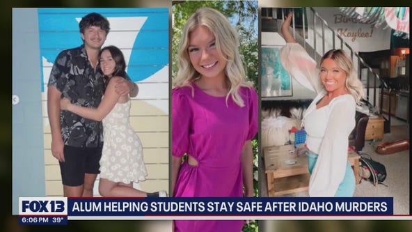 Alum helping students stay safe after Idaho quadruple murder