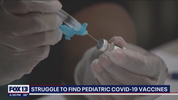 Struggle to find pediatric COVID-19 vaccines