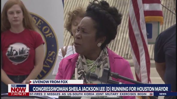 Congresswoman Sheila Jackson Lee running for Houston mayor | LiveNOW from FOX