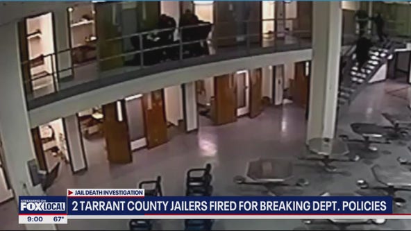 2 Tarrant Co jailers fired after inmate's death