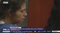 Hearing to vacate Shona Wallace verdict