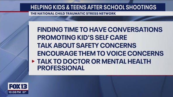 How to talk to your kids after school shootings