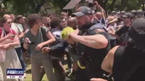 Some UT protesters arrested after dispersal order