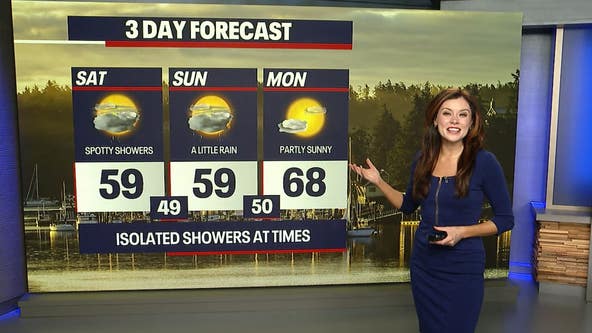 Seattle weather: Mostly sunny Saturday