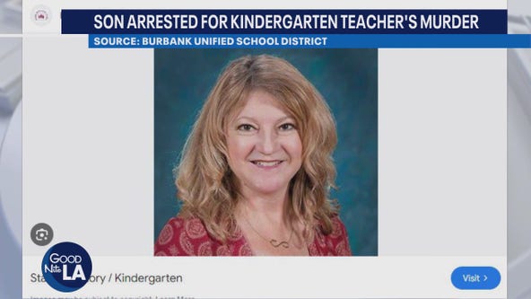 Burbank teacher killed, her son arrested