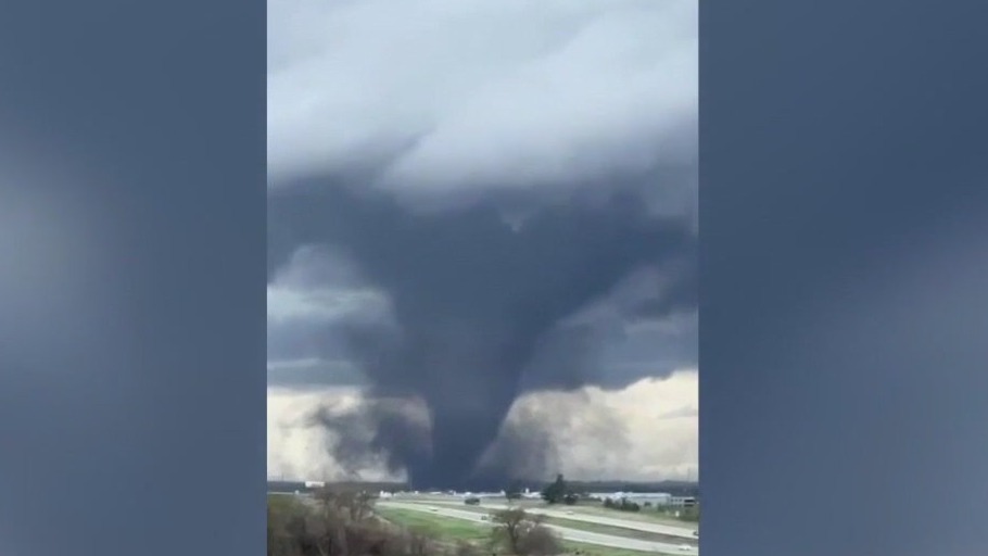 Tornado outbreak: Trail of damage across central U.S.