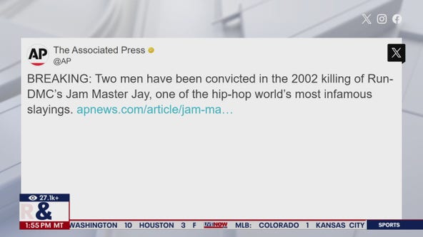 Two men convicted in killing of Run-DMC's Jam Master Jay