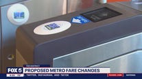 Proposed Metro fare changes