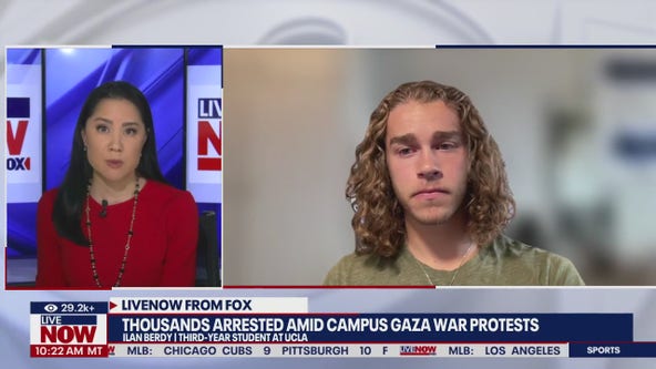 UCLA student speaks out amid Gaza war protests