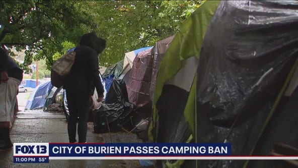 City of Burien passes camping ban