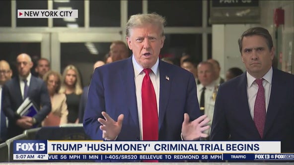 Trump pleads not guilty in 'Hush Money' trial