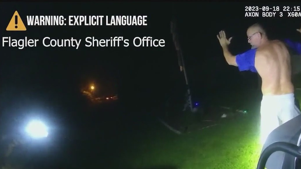 Deputies, naked Florida man in long standoff