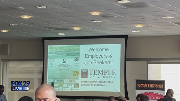 FOX 29 LIVE: Temple University Job Fair to aid formerly incarcerated individuals