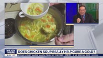 Does chicken noodle soup really help cure a cold?