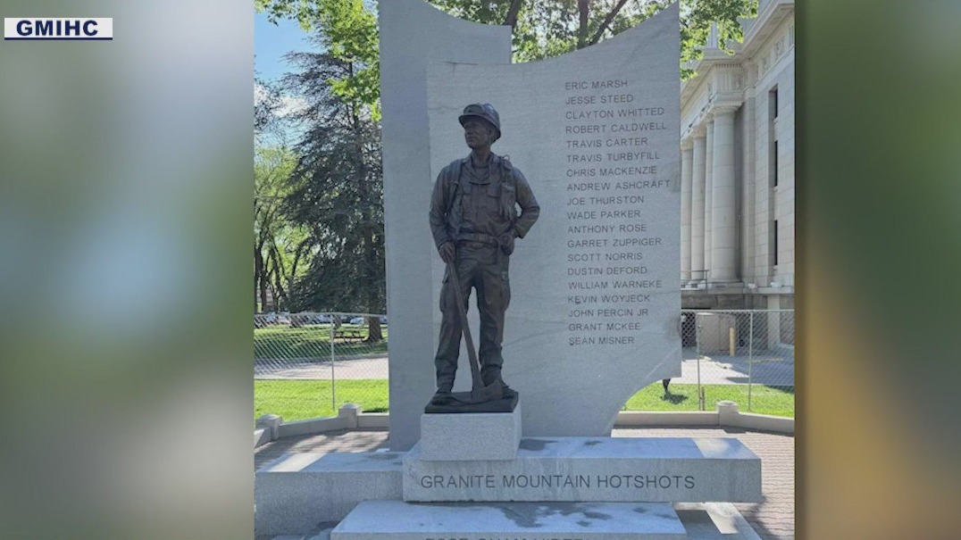 Granite Mountain Hotshots memorial unveiled