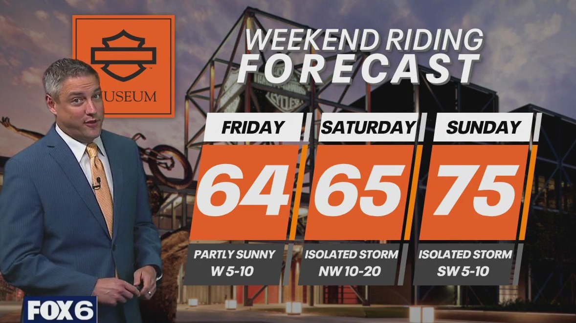 Weekend Riding Forecast for May 10-12