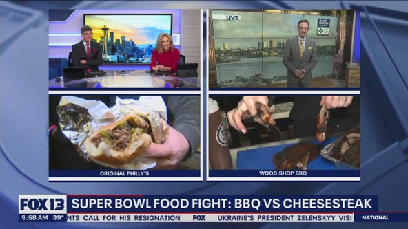 Super Bowl Food Fight: BBQ vs. Cheesesteak