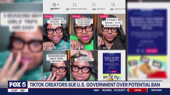 Local TikTok creator sues US government over potential ban