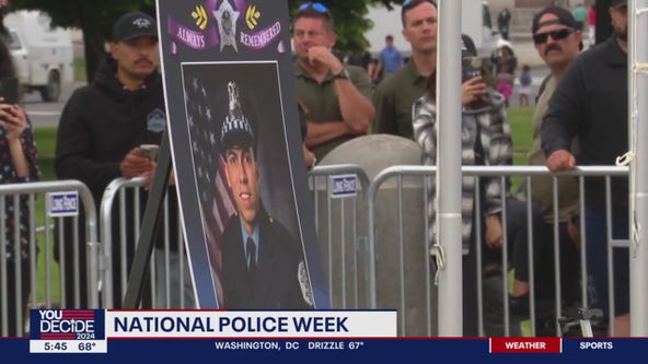 Families of fallen officers gather in DC for National Police Week