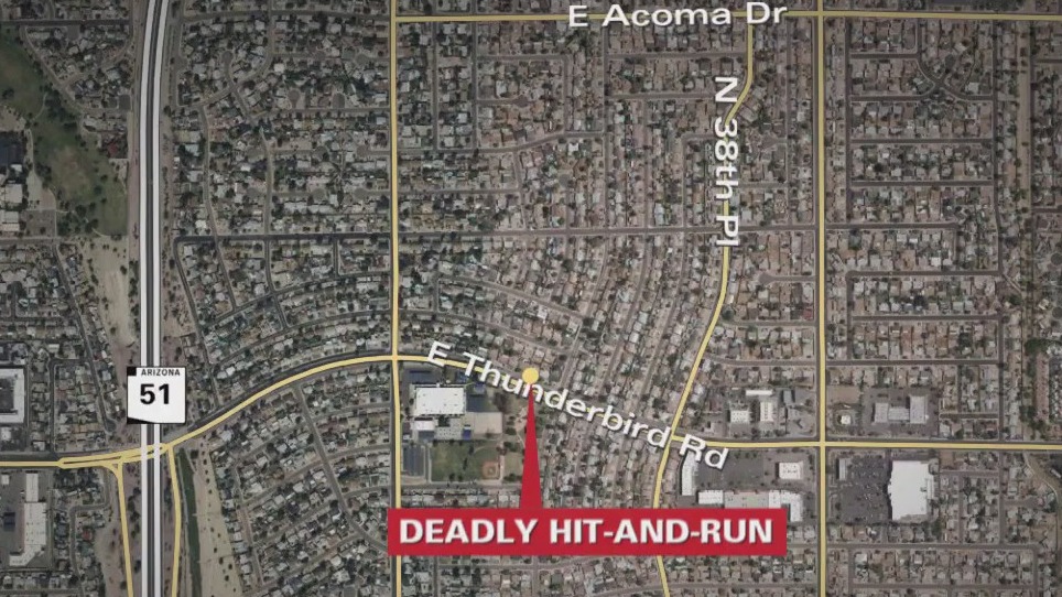 PD: Hit-and-run driver leaves Phoenix man for dead