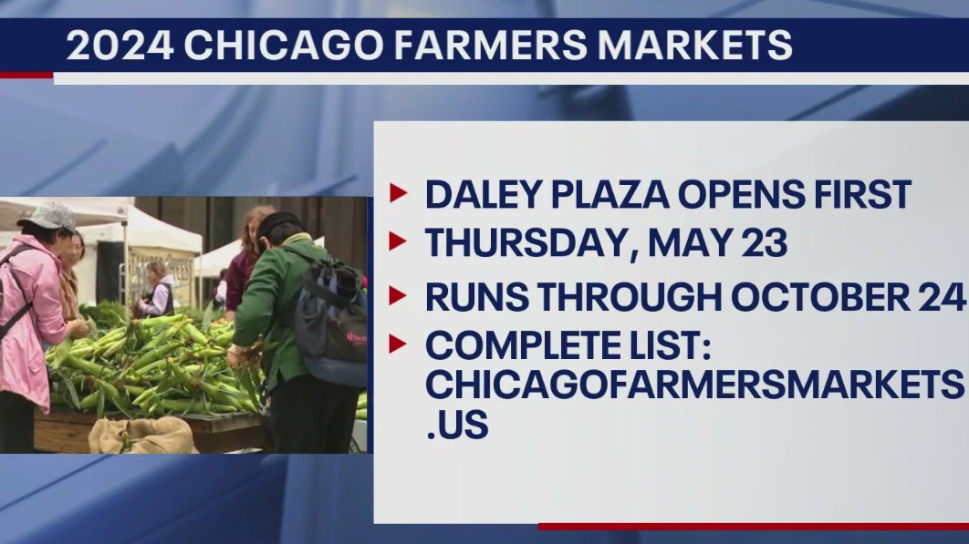 Chicago releases 2024 farmers market schedule