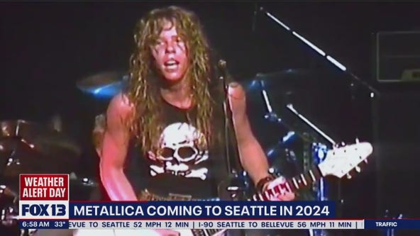 Metallica coming to Seattle in 2024