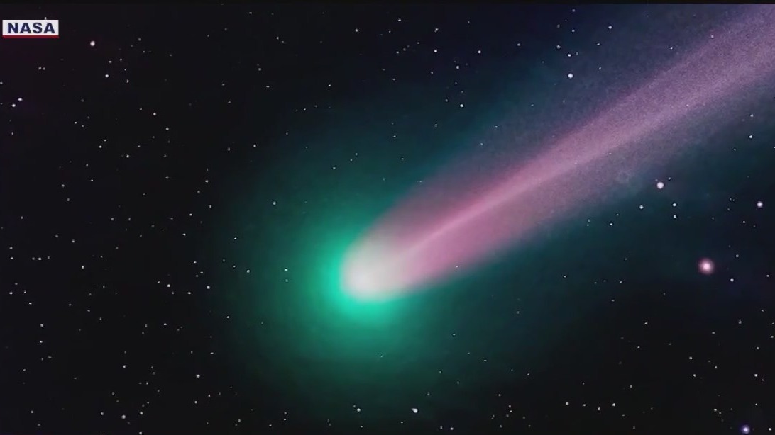 Green comet to become visible for some in a rare event