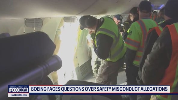 Boeing in the hot seat over safety misconduct allegations