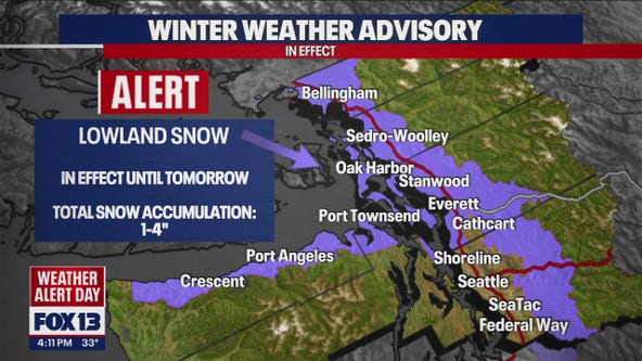 Winter Weather Advisories/Watches in effect until Wednesday