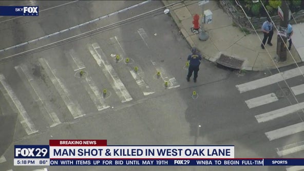 Man shot and killed in West Oak Lane