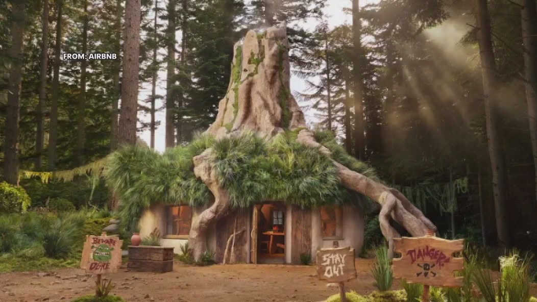 Sherk's cottage listed on Airbnb