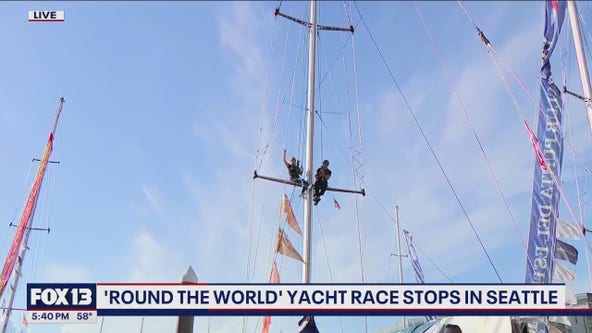 'Round The World' yacht race stops in Seattle