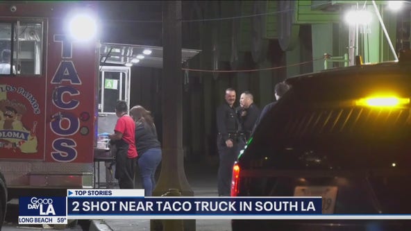 2 shot near taco truck in South LA