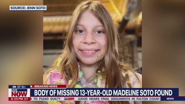 Madeline Soto's body found days disappearance