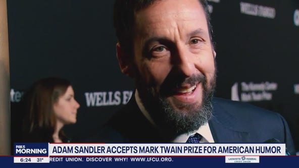 Adam Sandler receives Mark Twain Prize for American Humor at DC’s Kennedy Center