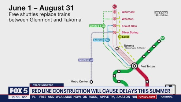 Red Line construction to impact commuters starting Saturday