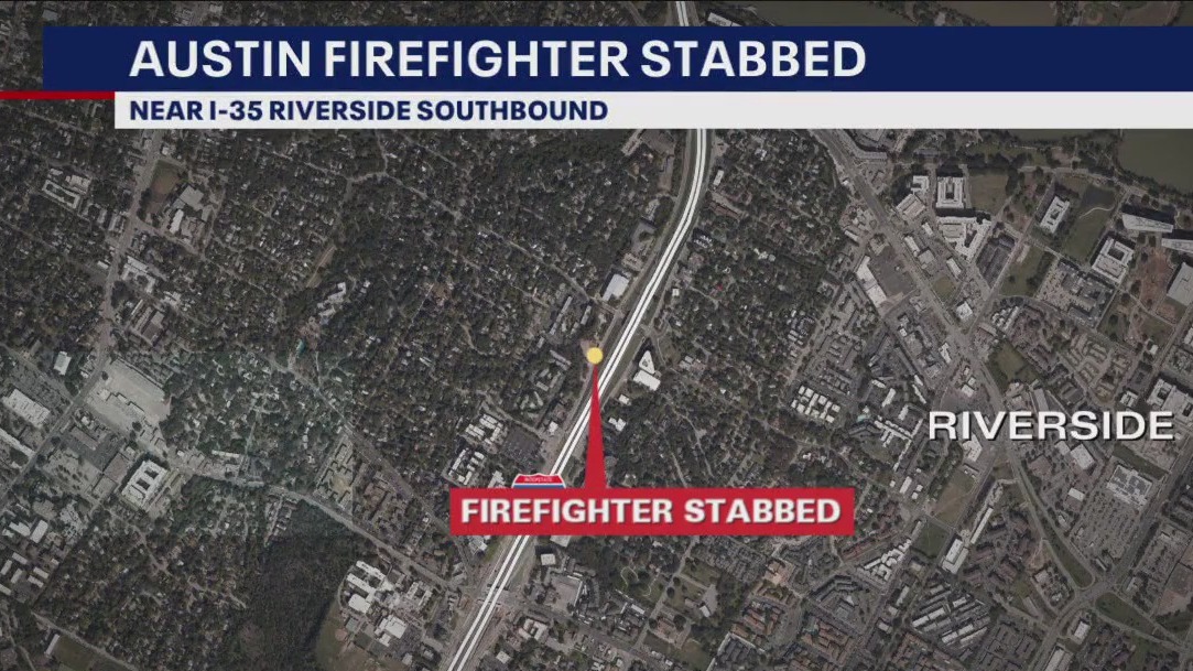 Austin firefighter stabbed while putting out fires